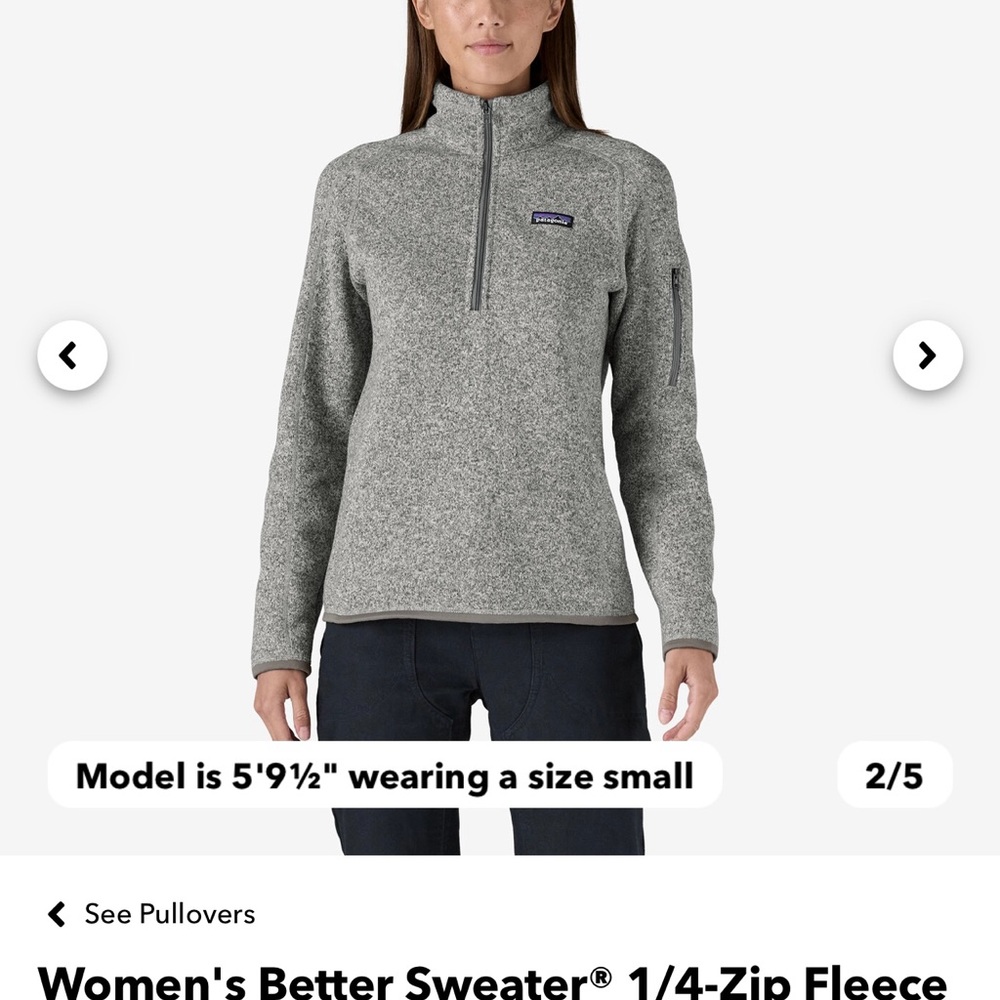 Patagonia half zip up. Great condition!